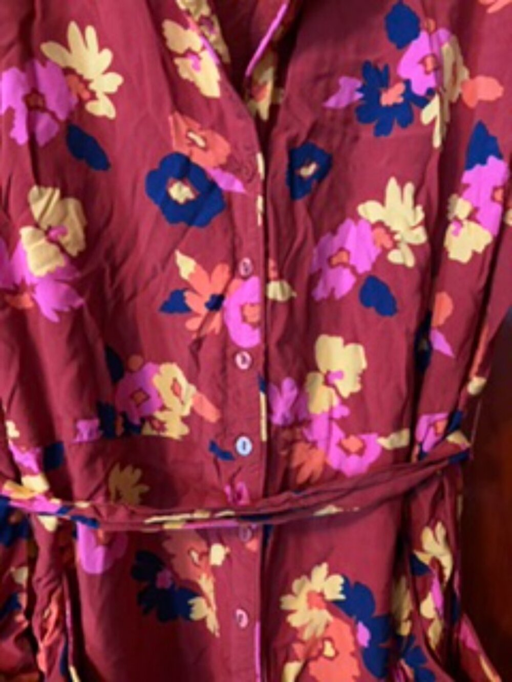 Modcloth "Going Out and About" Button-Down Shirt Dress - Picture 4 of 9